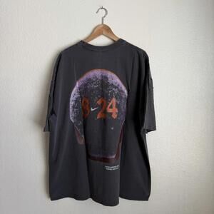 Wack Jumper Kobe Bryant Day Los Angeles Lakers Washed Black Shirt Size Xl